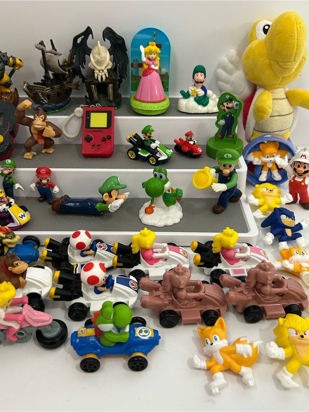 Nintendo Super Mario & Sonic the Hedgehog Toys & Plush Lot - Picture 4 of 8